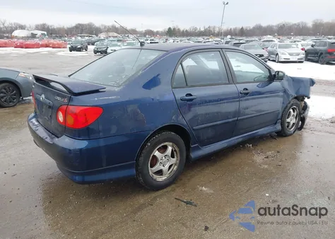 2004 Toyota Corolla S z USA, uszkodzony, nr VIN 1NXBR32E14Z230830